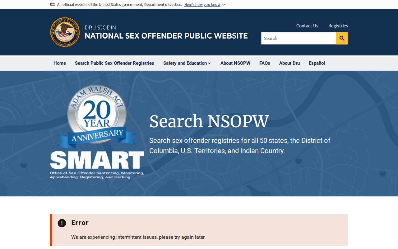 Boyle County sex offender lookup through the National Sex Offender Public Website